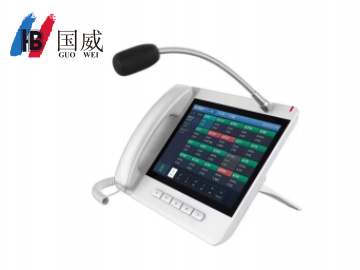 國(guó)威GW61S，10英寸觸摸屏麥克風(fēng)SIP電話(huà)機(jī)